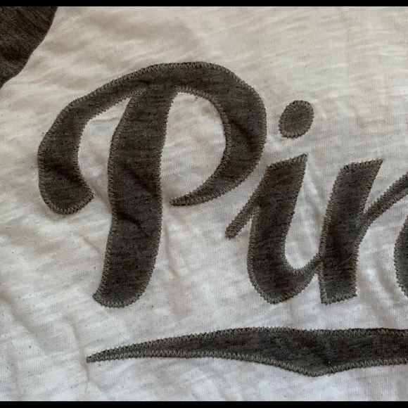 PINK Victoria’s Secret baseball style tee - Picture 2 of 4